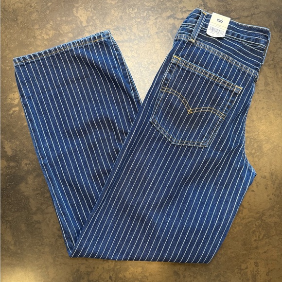 Levi's Denim - Levi's Baggy Dad Pinstriped Jeans